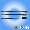 ISO9001-2008 Dallas DS18b20 Sensor 3.5mm Audio Jack Black Sheathed Cable Digital Output DS18b20 Waterproof Temperature Sensor