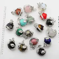 Ball dragon jewelry stone pendant for men and women new personality 2019 stainless steel necklace
Ball dragon jewelry stone pendant for men and women new personality 2019 stainless steel necklace