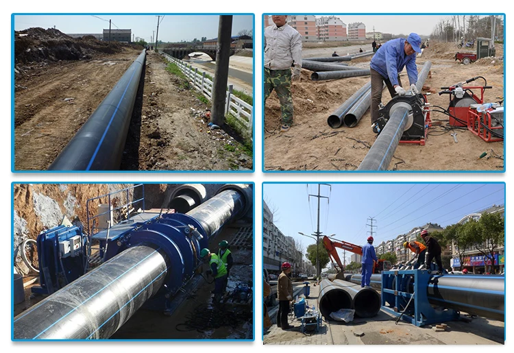 Standard Length 6m 8 inch sizes hdpe water supply pipe malaysia