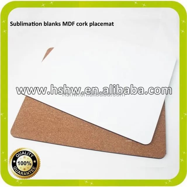 promotional blank sublimation placemats for heat transfer