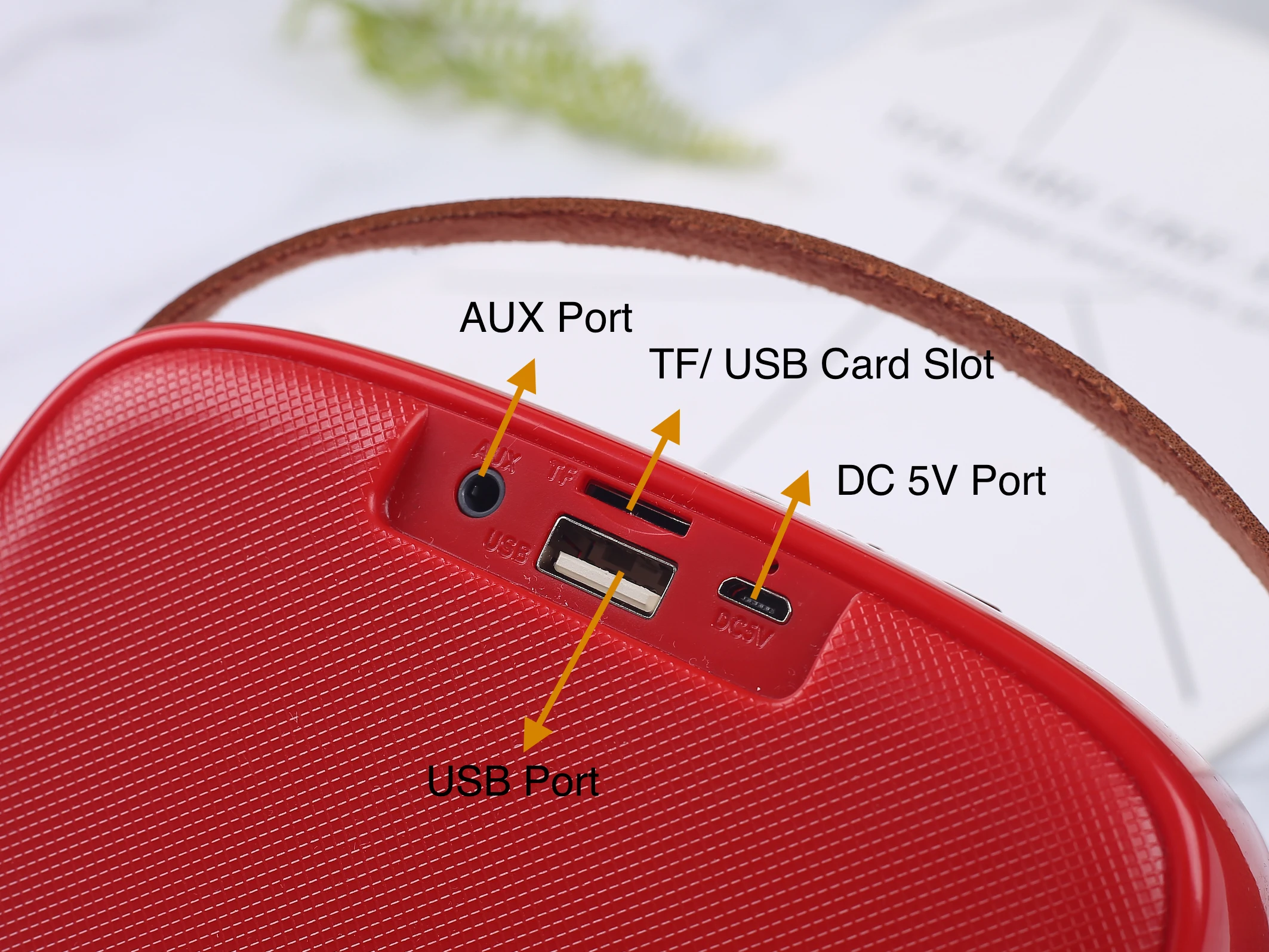 FM Radio Style Active Wireless Charge Mini Speakers for Mobile Phone Home Theatre with 1200MA Bluetooths Speaker Power Bank - ANKUX.COM