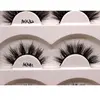 Free sample Handmade real 3d mink eyelashes wholesale strip individual eyelash extension