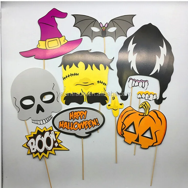 DIY Halloween Straw Toppers  Decoração de festa halloween, Festa