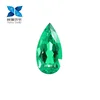 Zhanhao Jewelry pear cut lab cultured fabric inside zambian cheap price per carat emerald beads for ring