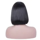 Brazilian Human Hair Full Lace Wig,Short Bob Wig,Cuticle Aligned Hair Wig