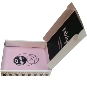 quality customized color printed tuck top paper packing box for