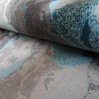 Non woven printed environmental anti-slip pp 3d printing carpet tile