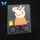 Customized Cartoon Heat Transfer Printing Label For Shirt