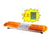 solar traffic warning light bar with controller warning lightbar