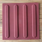 High Quality Outdoor Rubber TPU PVC Tactile Floor Tiles Tactile Paving Tile for Blind People