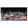 Low price Print Mecca Muslim Mosque Landscape Painting On Canvas Religious Art islamic canvas art pakistan