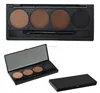 Eyebrow Products Makeup OEM 4 Color Waterproof Eye Brow Powder With Brush And Mirror