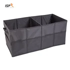 foldable oxford SUV auto car trunk organizer with plastic clips