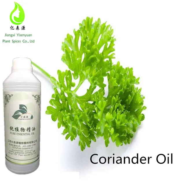 food grade edible coriander essential oils from chinese parsley