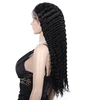 wholesale price high quality deep wave virgin brazilian hair full lace wig human hair 250 high density full lace wig