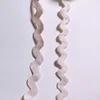 YQ-WB01 Polyester Cotton custom 5mm wavy webbing ribbon curl ribbon