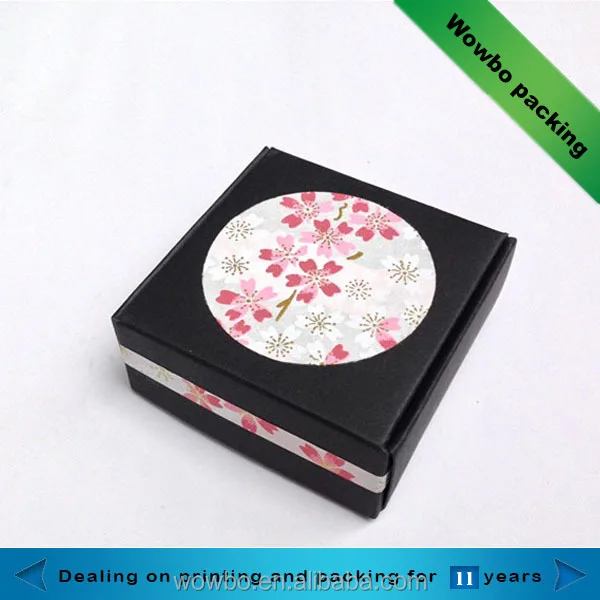 2015 hot sale cardboard japanese style paper gift box custom