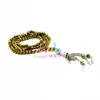 Muslim prayer rosary crystal 99 beads necklace