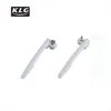 L001 china alibaba supplier cheap double left and right handle deep freezer handle with lock and key
