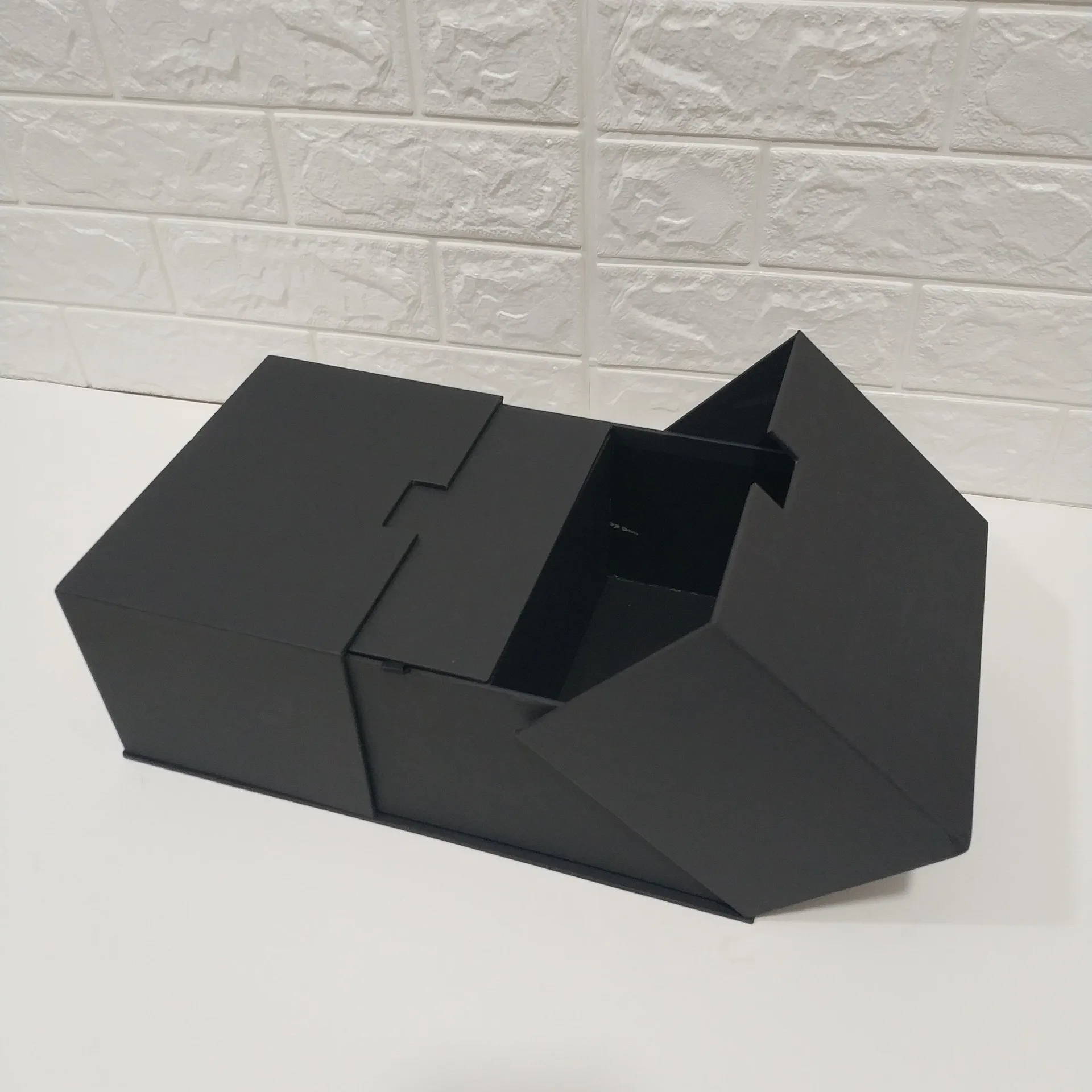 luxury cardboard gift box magnetic closure for mooncake and