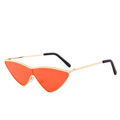 fashion red triangle sunglasses women cat eye 2018 vintage metal green pink one piece lens small sun glasses female lady uv400, Multicolor
fashion red triangle sunglasses women cat eye 2018 vintage metal green pink one piece lens small sun glasses female lady uv400, Multicolor