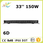 Guangzhou Auto Parts Led ATV Light 33" Led Lighting Bar , High Power New Single Row 150w Led Light Bar