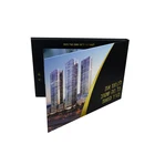 A5 paper size video card 7 inch advertising HD usb booklet