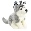 Custom Black /White /Brown/Red Plush Puppies Doll Life Size Dog Toy Stuffed Animal Plush Husky For Sale