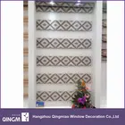 100% polyester new design jacquard zebra blind roller shutter shades double layer shades