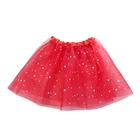 wholesale girl ballerina skirt corset ballet sequin dance girls red tulle tutu skirt for kids