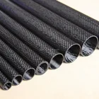 6mm 8mm 10mm 12mm 15mm 20mm 25mm small diameter 3K plain&3K twill Carbon fiber tubes