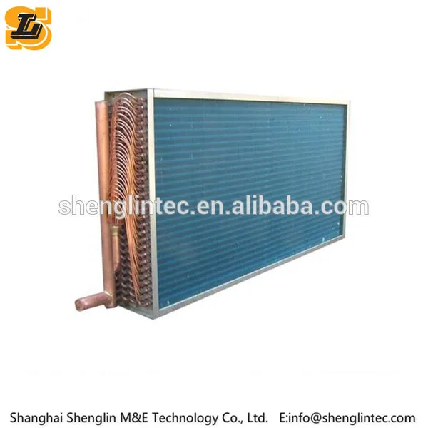 fin type air steam titanium cooling coil