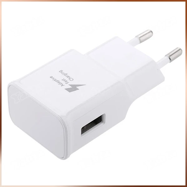 White Quick Charger 2.0 Support Fast Charging Charger For Samsung 5V 2A USB Power Adapter