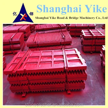 Good price of Terex jaw plate XA400 China Factory