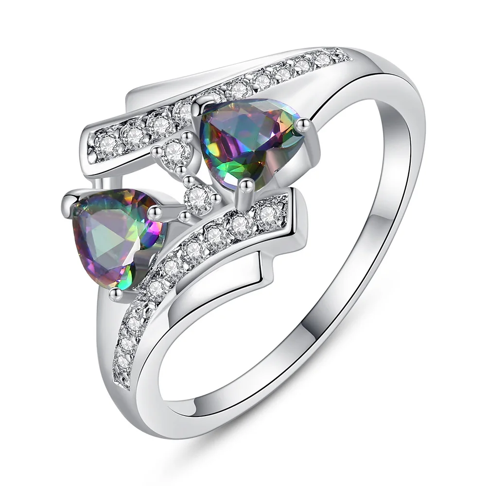 Explosion models new ladies love colorful zircon couple ring fashion party wedding dress accessories necklace
Explosion models new ladies love colorful zircon couple ring fashion party wedding dress accessories necklace