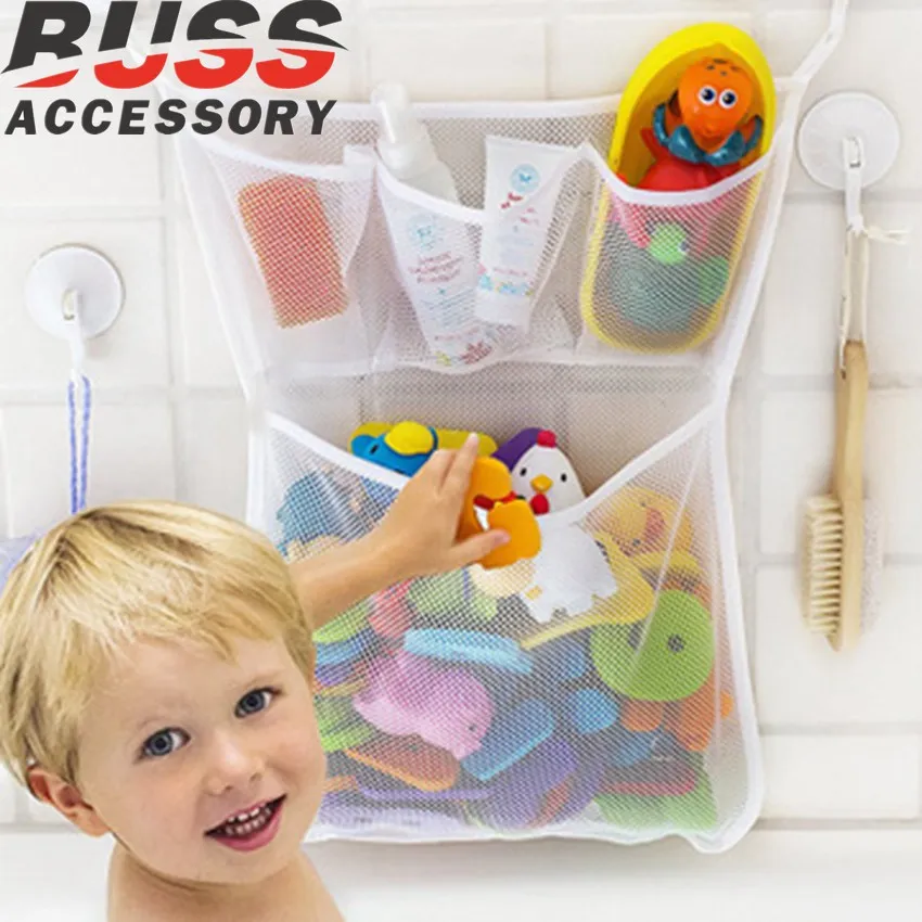 D135 Bathroom hanging hook Storage mesh Bags baby shower children Bathing toys storage pouch
D135 Bathroom hanging hook Storage mesh Bags baby shower children Bathing toys storage pouch