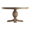 Belly Base Round Dining Table Wood