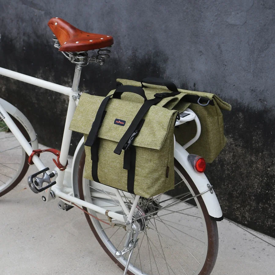 Bicycle Back Seat Canvas Messenger Waterproof Bicycle Tail Bag, Customized color
Bicycle Back Seat Canvas Messenger Waterproof Bicycle Tail Bag, Customized color