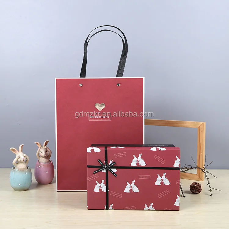 high quality christmas gift paper bag with handles manufactures