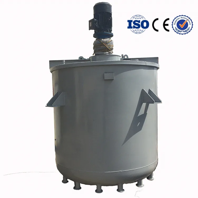 L Stirred Tank Reactor Double Jacket Reactor Tank Heated Reactor