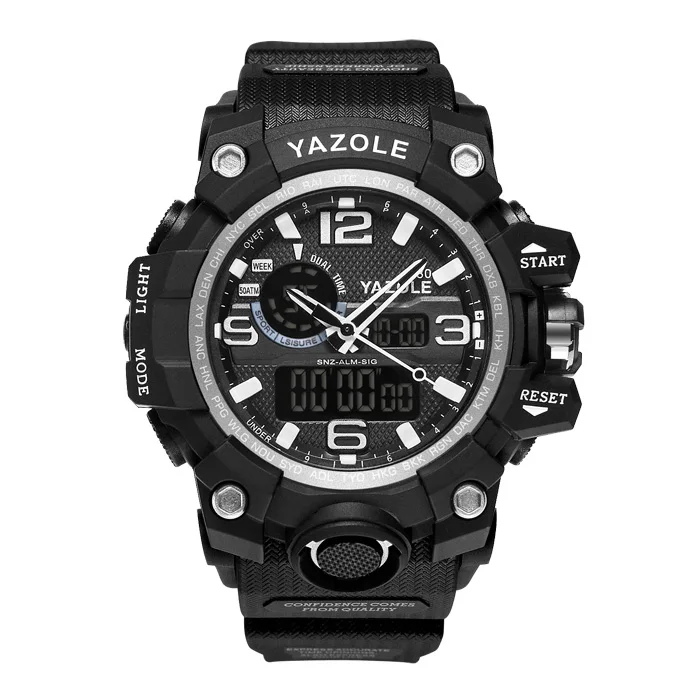 Yazole W 480 Fashion Multifunction Waterproof Digital Watch Men Sport Wrist watch, Black;white;army green;khaki;blue;gold
Yazole W 480 Fashion Multifunction Waterproof Digital Watch Men Sport Wrist watch, Black;white;army green;khaki;blue;gold