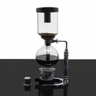 2019 hot sale high borosilicate glass vacuum 3cup/5cup syphon coffee maker