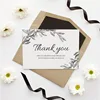 Factory direct sale paper envelope wedding set invitations thank you cards