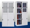 Beige Color Steel Office 2 Swing Door File Storage Metal Filing Cabinet Cupboard