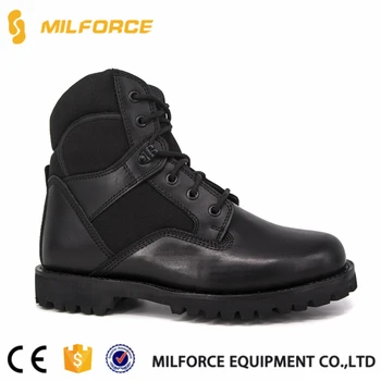 comfortable black leather work shoes