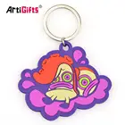 Key Chain Factory Promotion 2d or 3d Rubber Custom Soft PVC Keychain