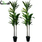 Furniture Plants Decorative Plants Furniture Decoration Artificial Dracaena Fragrans Artificial Brazil Plants For Sale