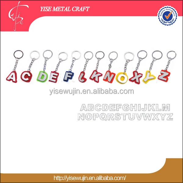 letter n keychain gift giveaway ideas key rings with letters