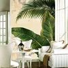 Modern Living Room 3D American Style Banana Leaf Big Size Wallpaper