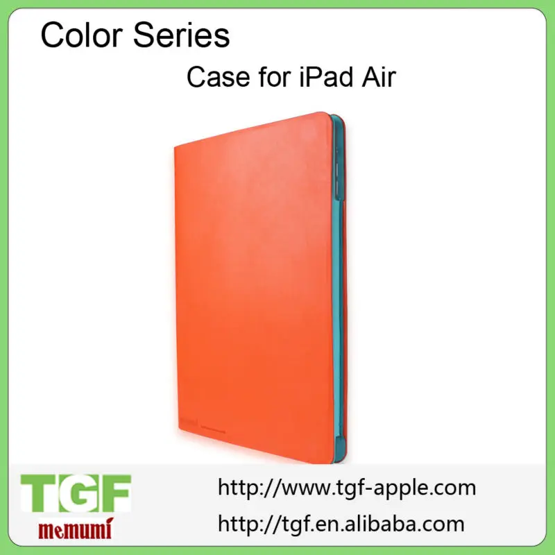 PU Leather Magnetic Smart Cover Colorful Hard Back Case Shell For iPad Air/New iPad Mini 2 Retina/IPAD 2 3 4 5